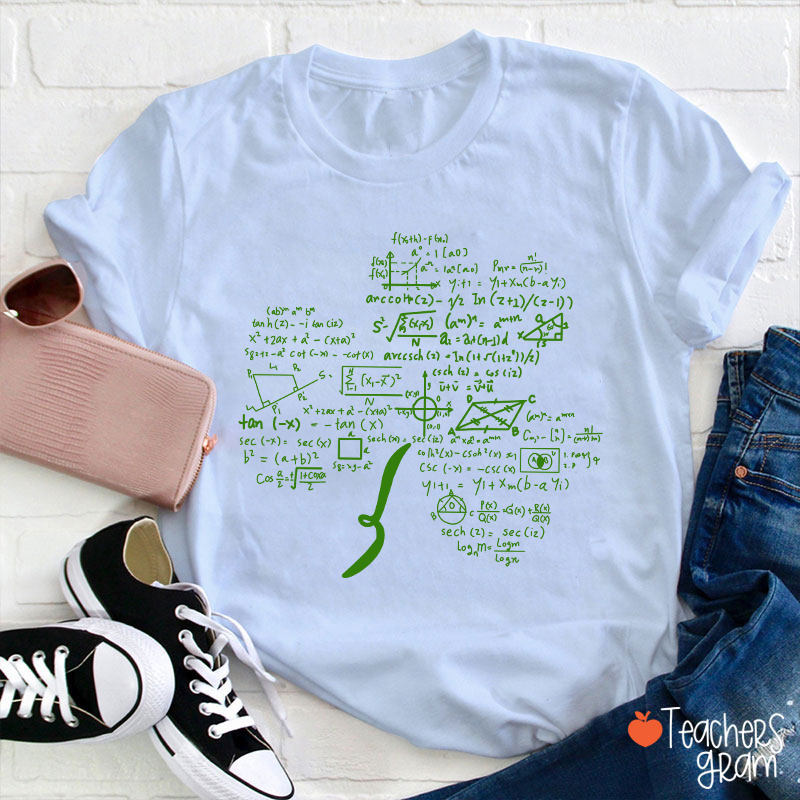 Mathematics And The Clover T-Shirt