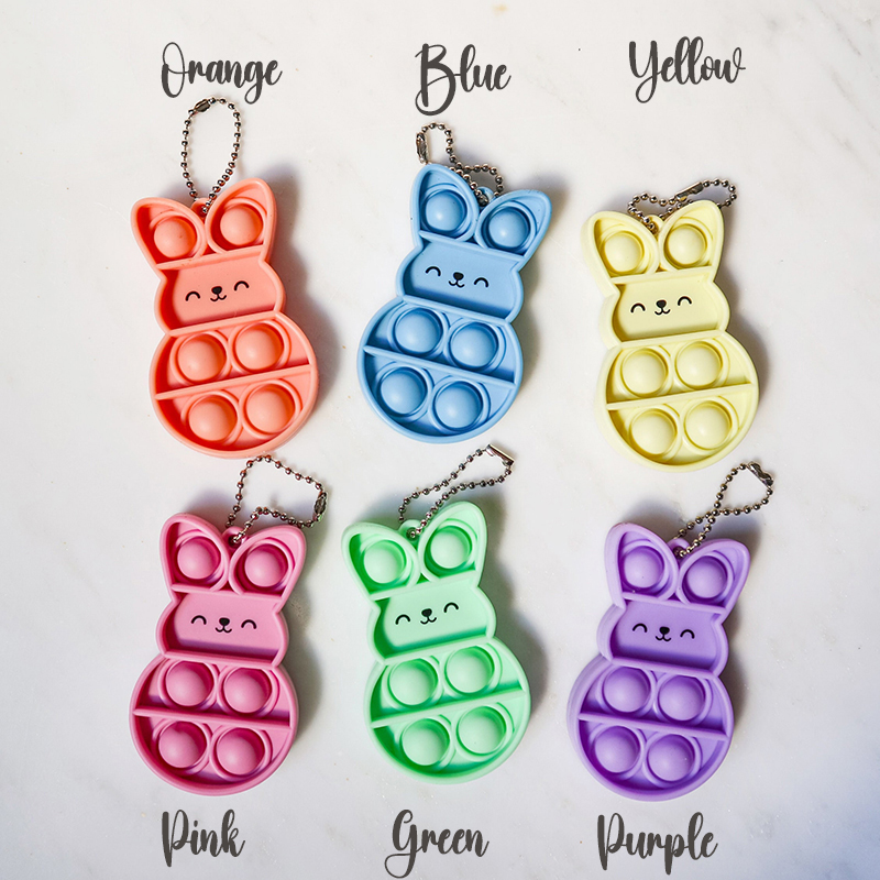 Easter Basket Bubble Pop Fidget Toy