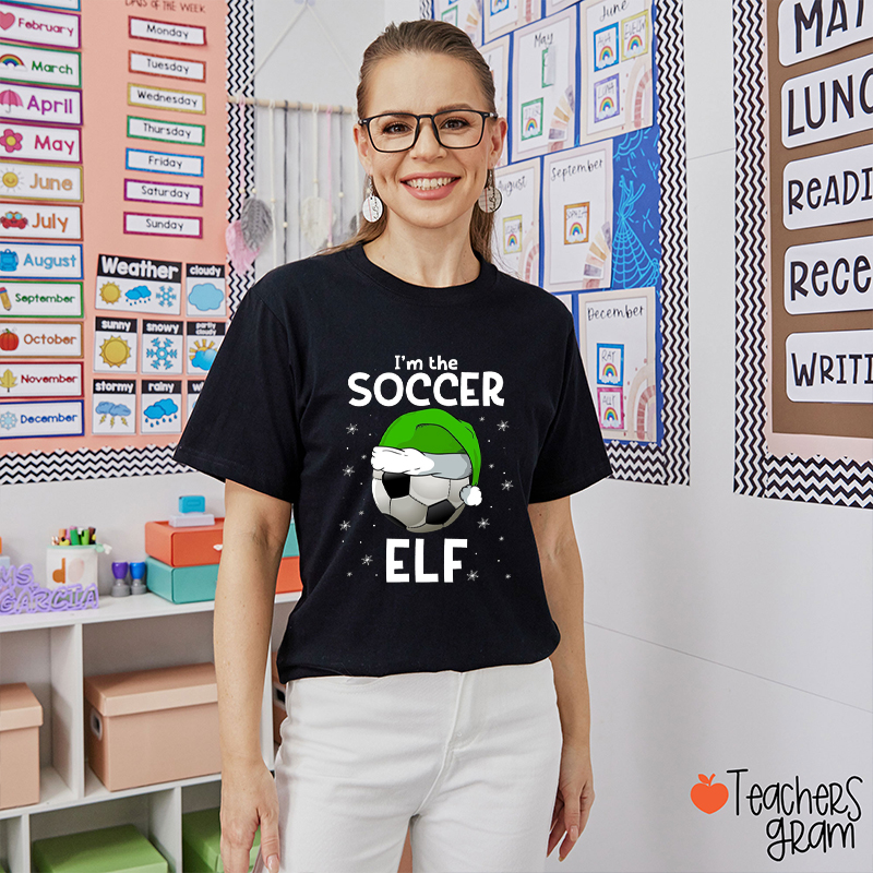 Personalized Sport I'm The Elf Teacher T-Shirt