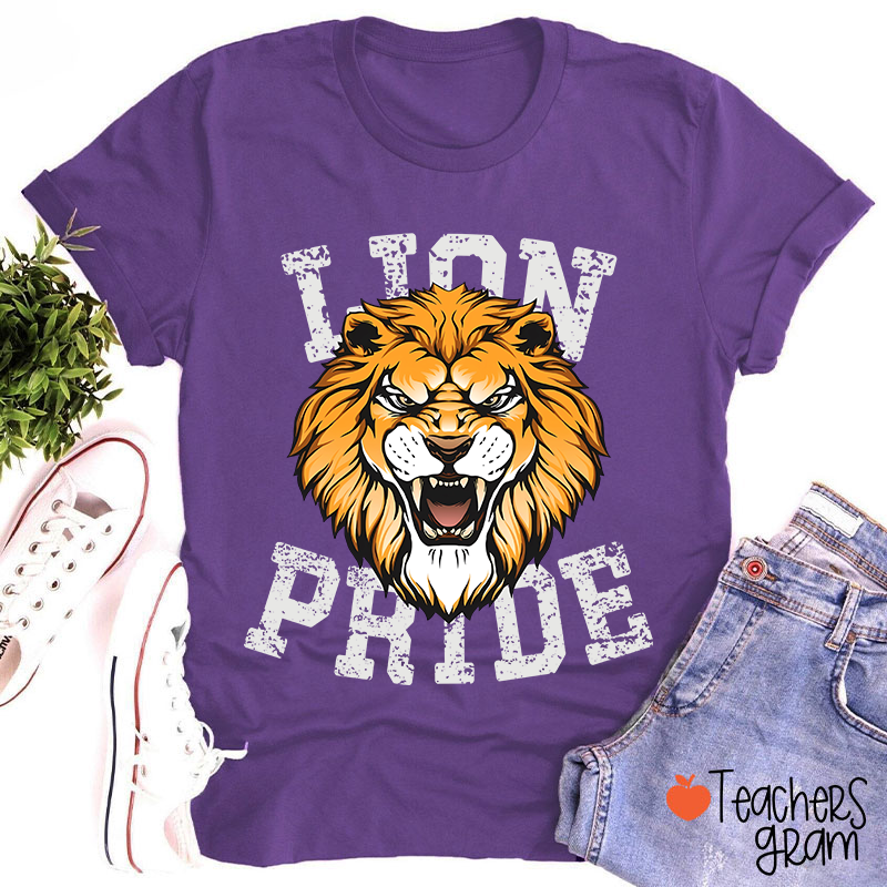 Personalized Mascot Pride Teacher T-Shirt