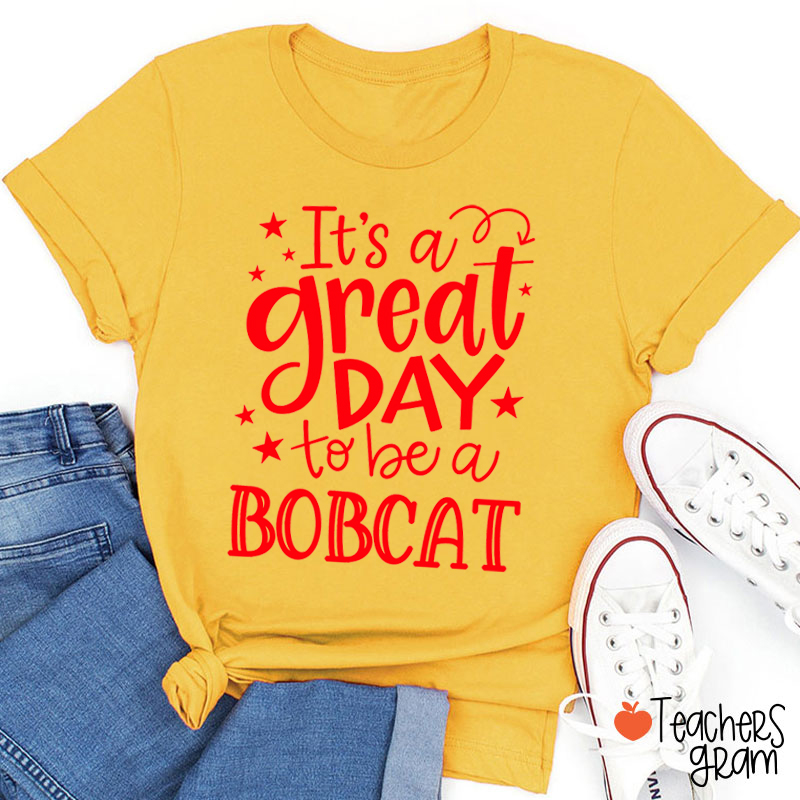 Personalized It's A Great Day To Be A Bulldog Teacher T-Shirt
