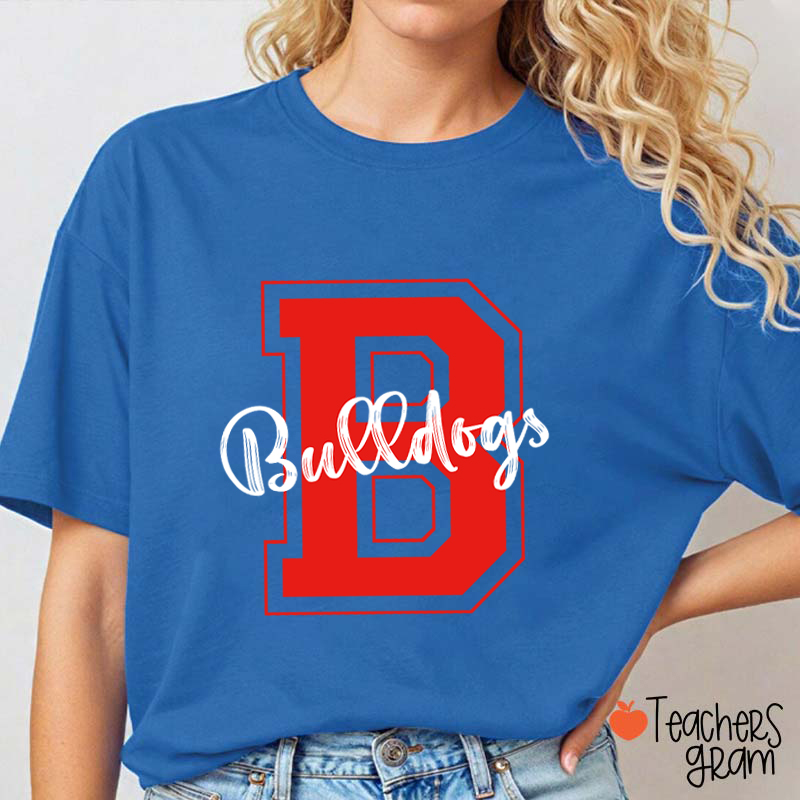 Personalized Team Mascot Teacher T-Shirt