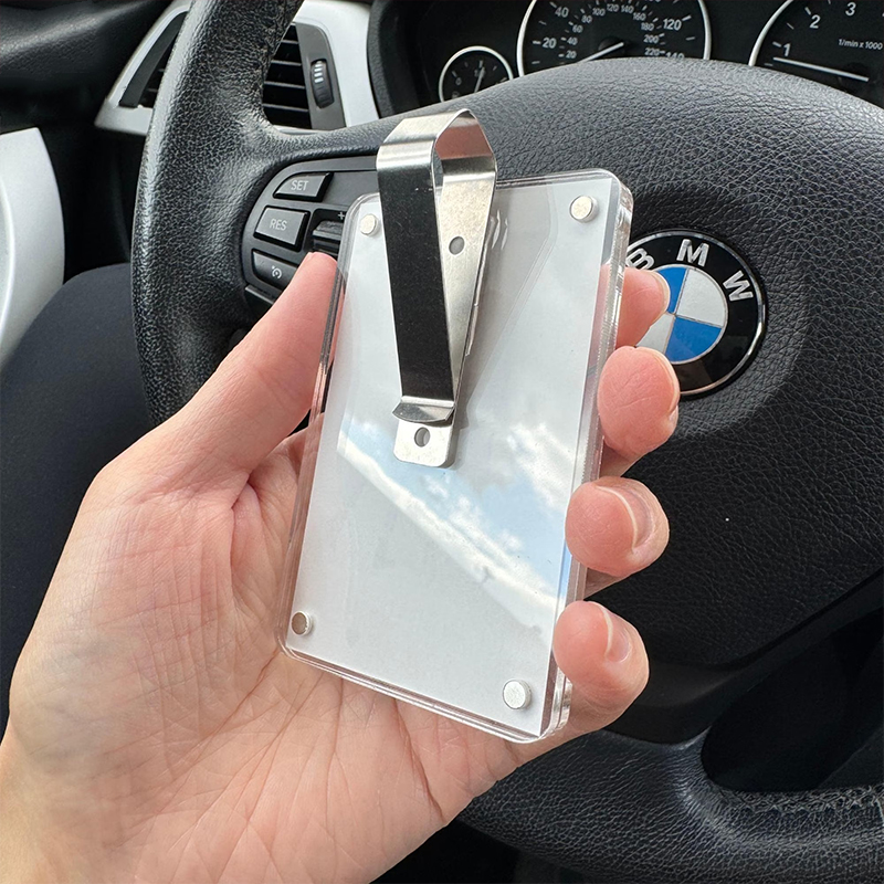 Personalized Photo Car Visor Clip