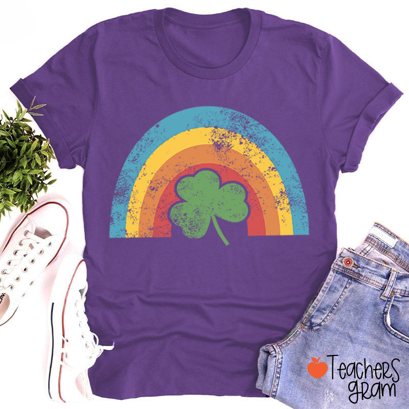 Lucky St Patricks Day Teacher T-Shirt
