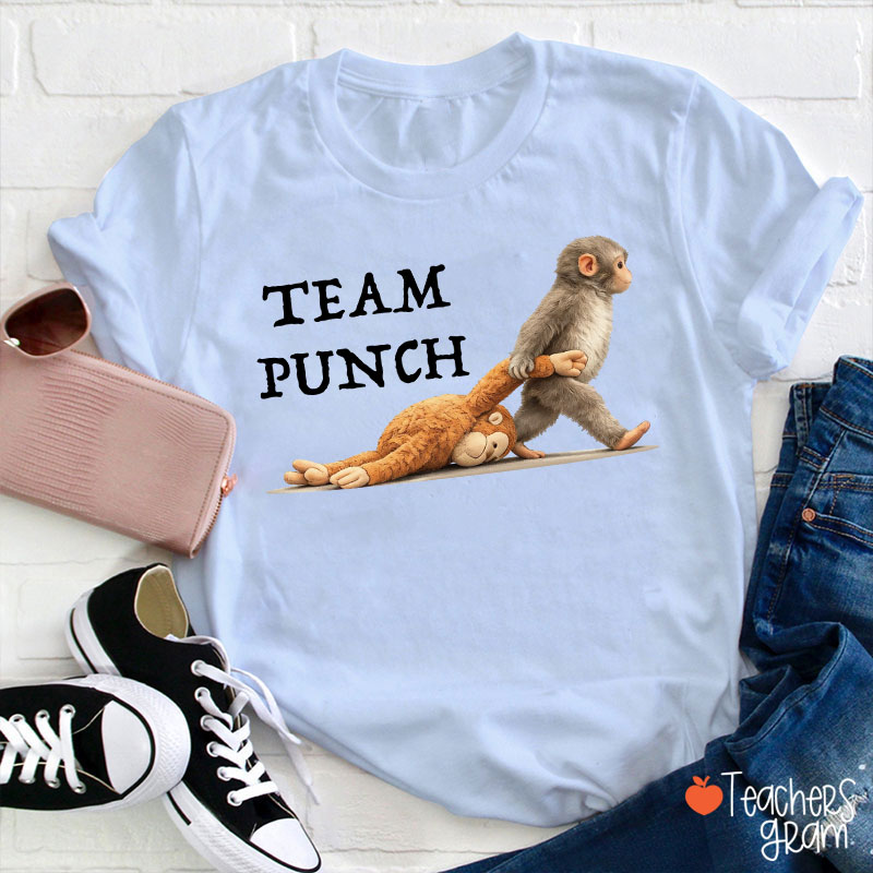 Team Punch Comfort Colors Teacher T-Shirt