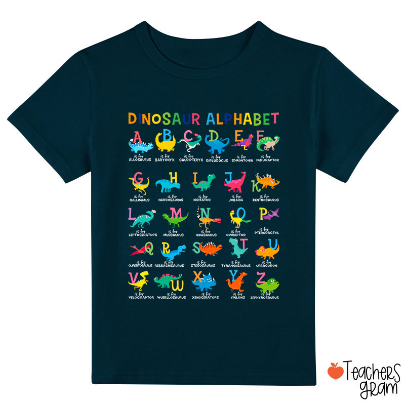 Dinosaur Alphabet Class T-Shirt