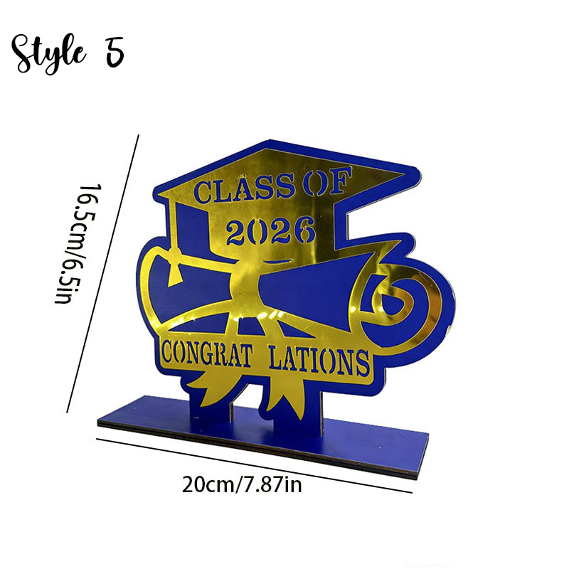 Graduation Gift Wooden Ornaments