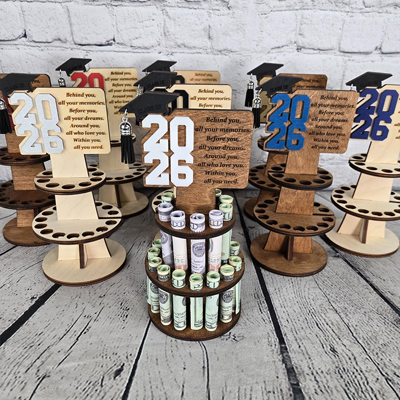 Personalized Graduation Tiered Money Holder