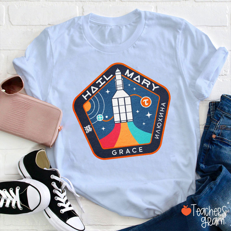 Sci-Fi Book Lover Teacher T-Shirt
