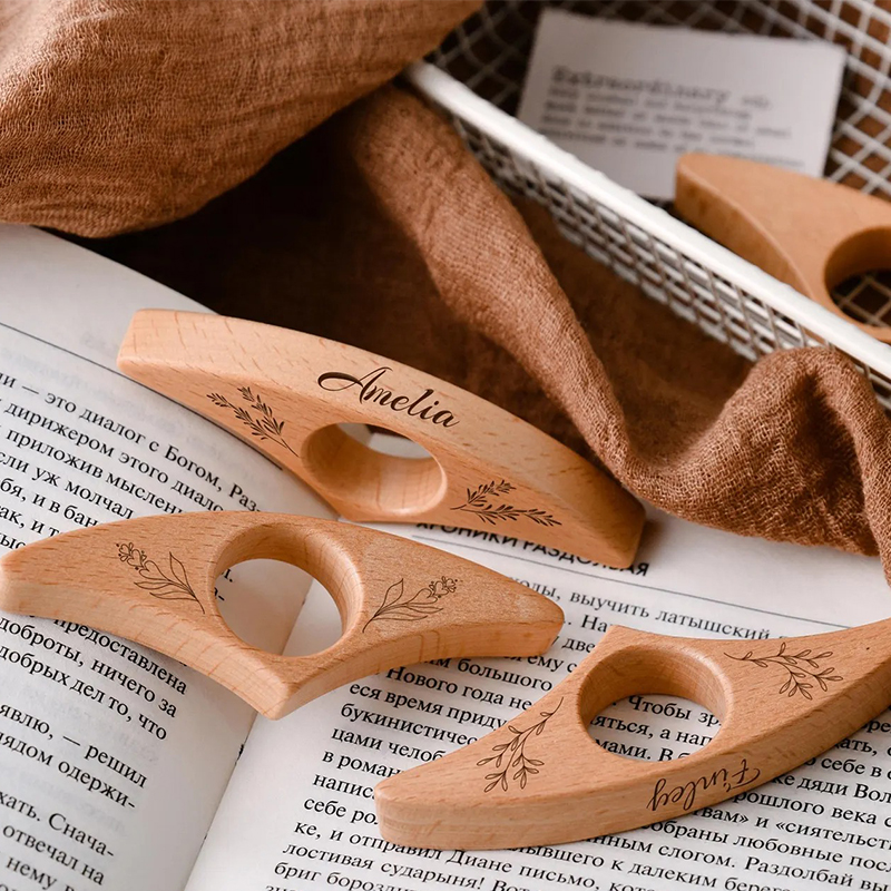 Personalized Thumb Book Page Holder