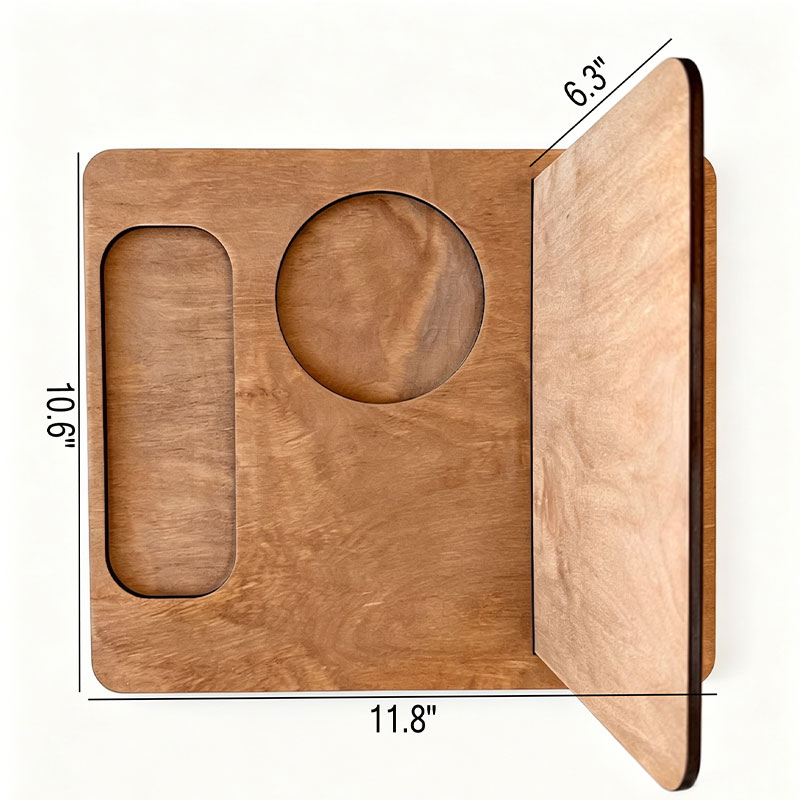 Personalized Wood Book Holder