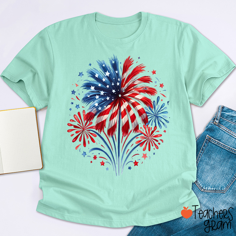 Fireworks USA Teacher T-Shirt