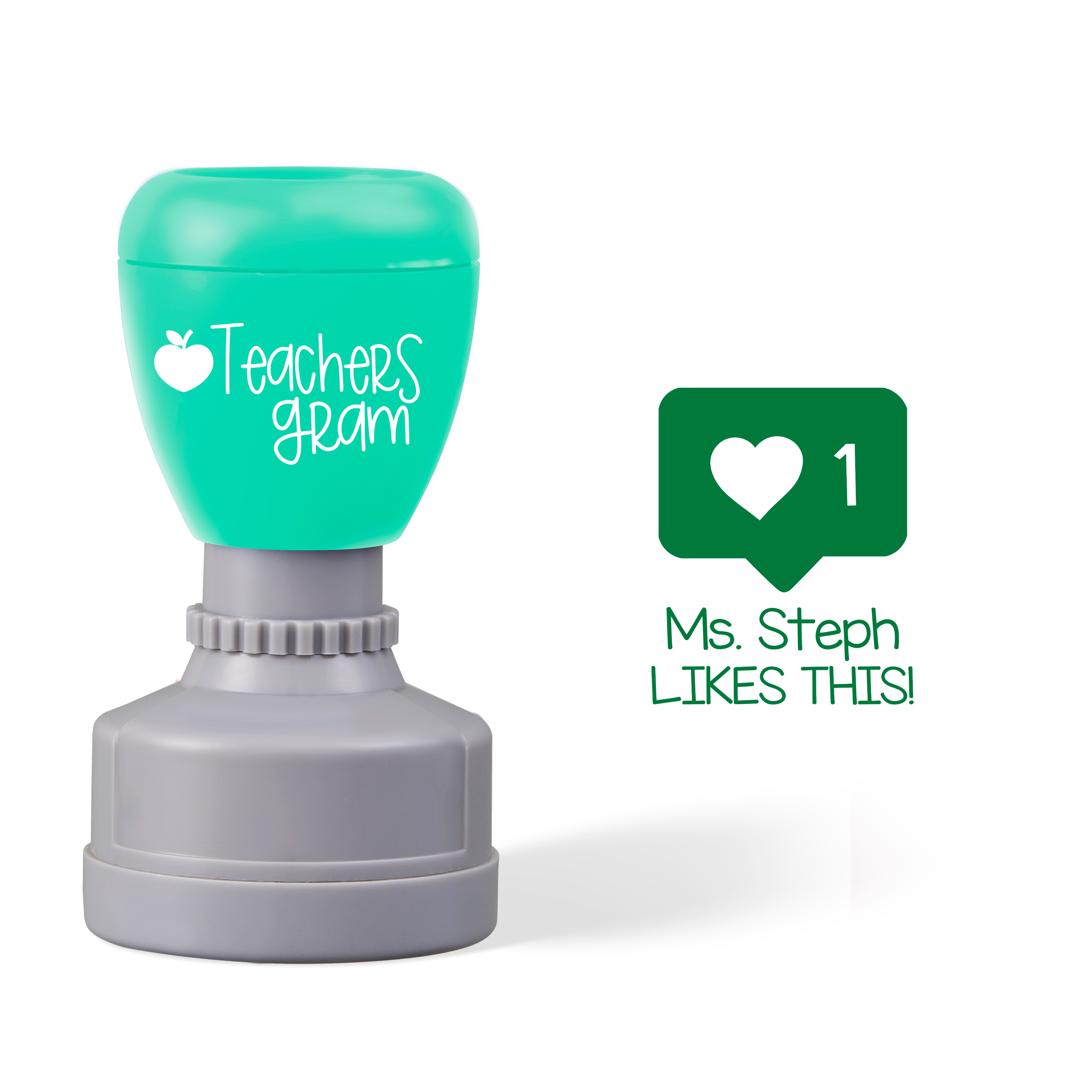 Personalized I Like It Teacher Stamp