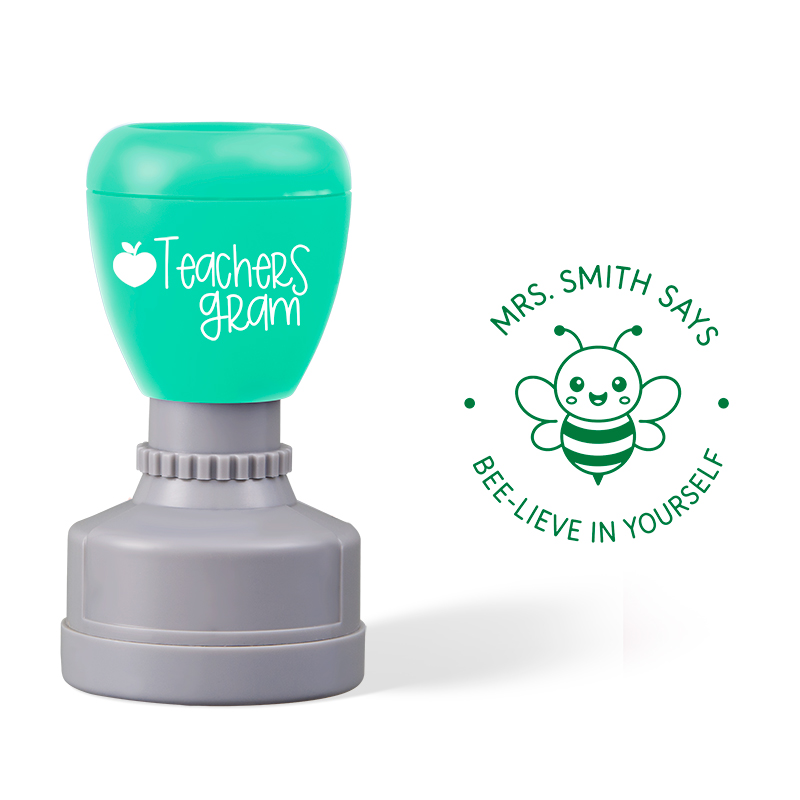 Personalized Name Says Bee-lieve In Yourself