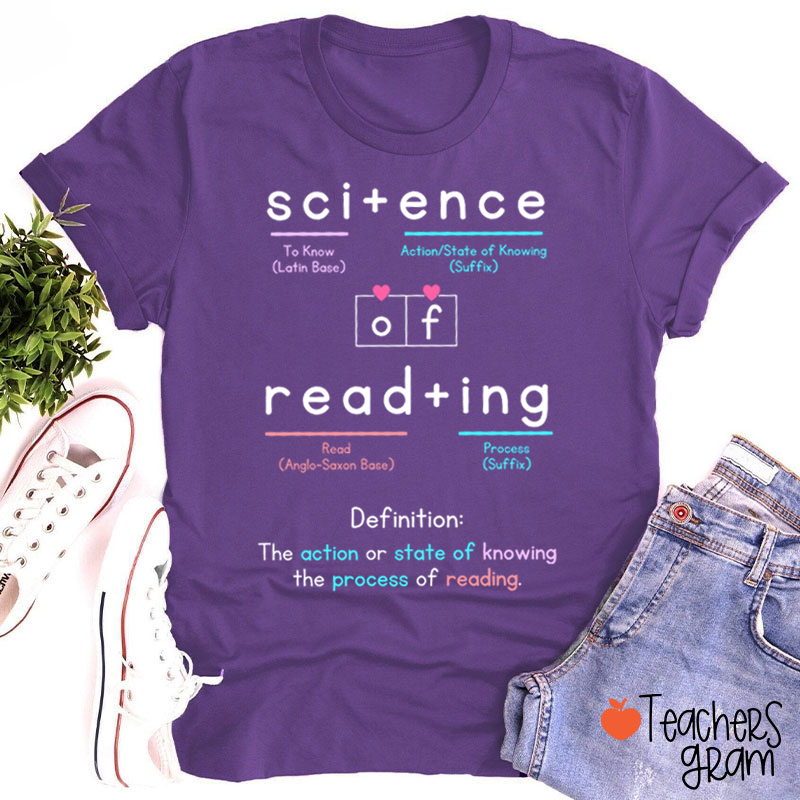 Science Of Reading Teacher T-Shirt