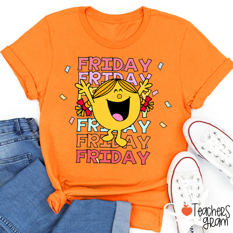 Friday It's Friyay Teacher T-Shirt