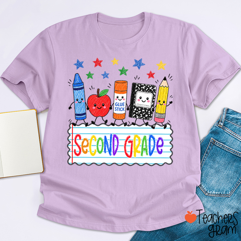 Personalized Grade And Name Dream Team Teacher T-Shirt