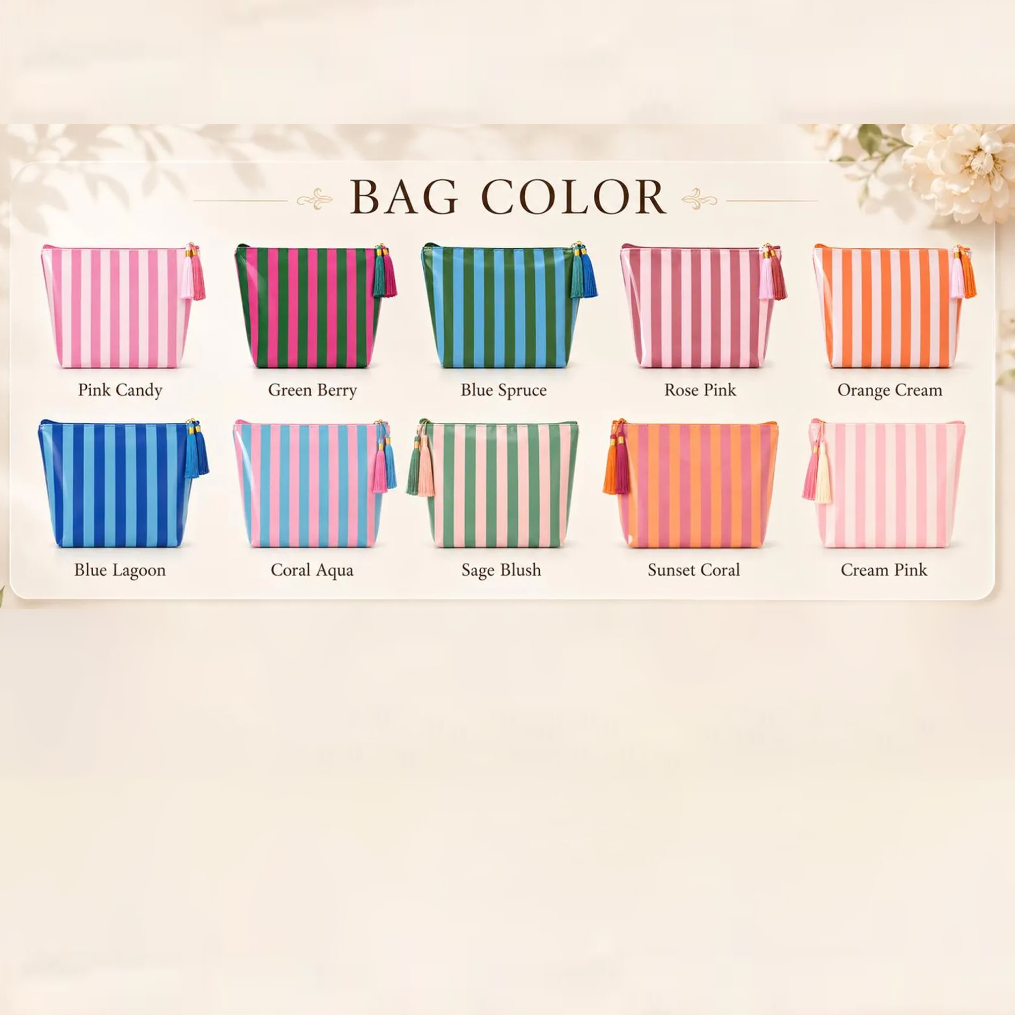 Personalized PVC Makeup Bag