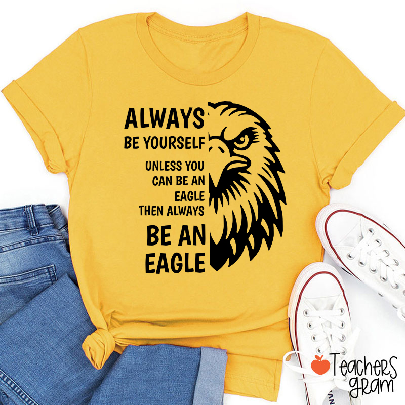 Personalized Mascot Silhouette Quote Teacher T-Shirt