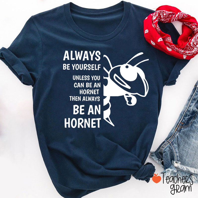 Personalized Mascot Silhouette Quote Teacher T-Shirt
