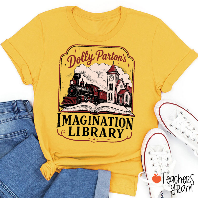 Dolly Parton's Imagination Library Teacher T‑Shirt