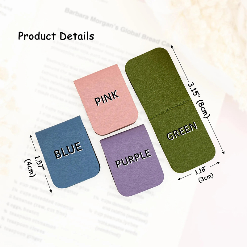 Personalized Floral Initial Teacher Magnetic Bookmark