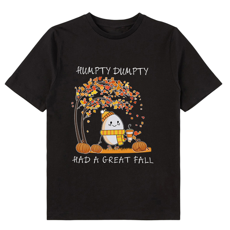 Humpty Happy Autumn Happy Fall Class T-Shirt