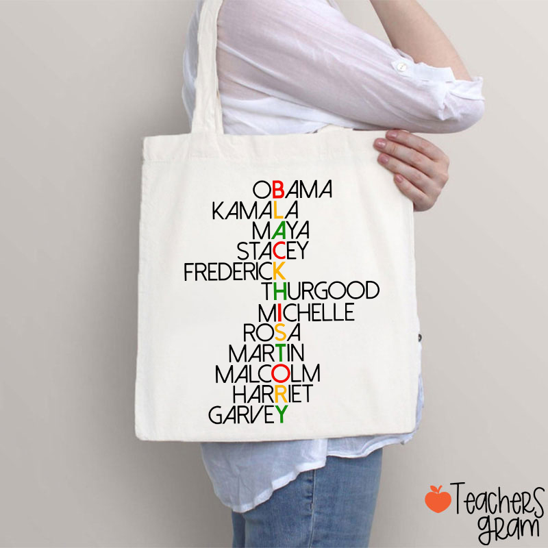 They Are Black History Teacher  Tote Bag