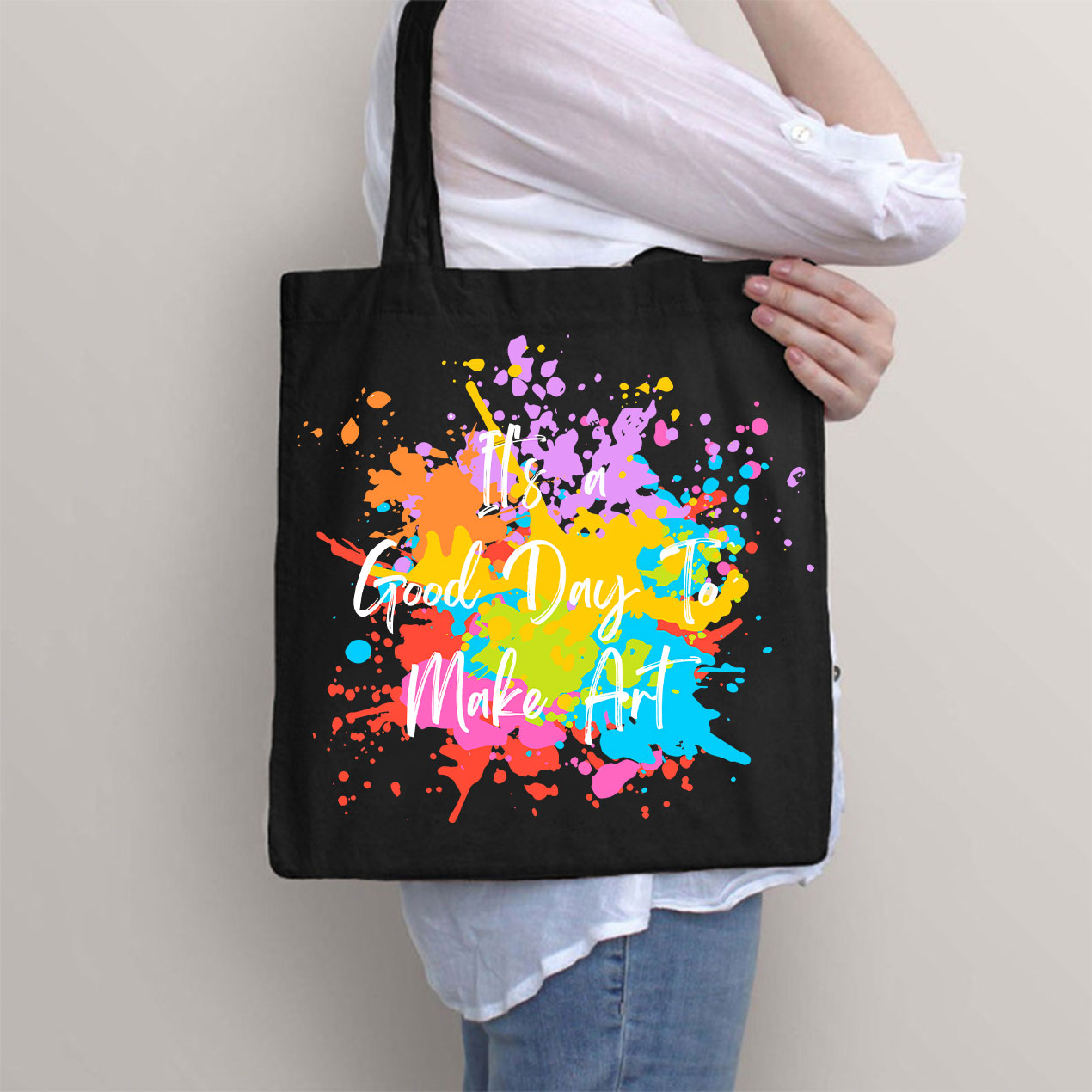 It's A Good Day To Make Art Teacher Tote Bag