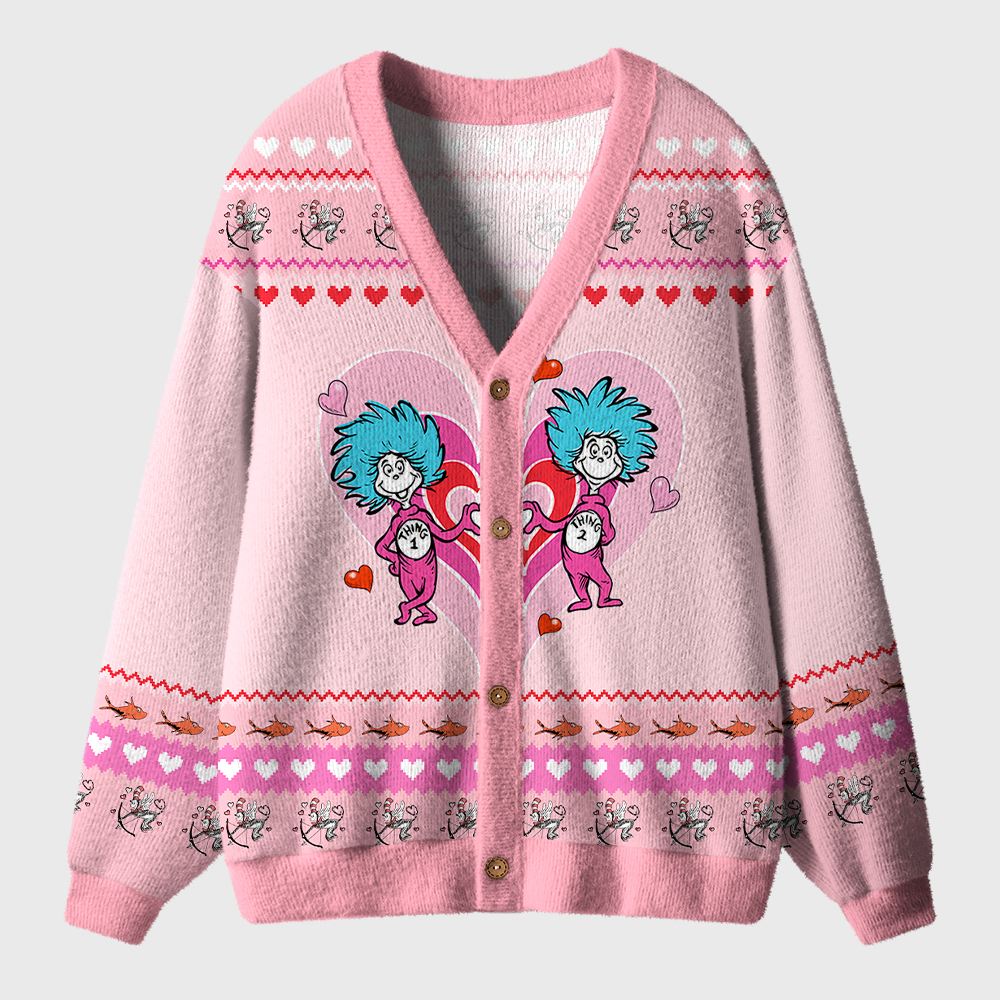 Love With My Things Teacher Ugly Cardigan Sweaters