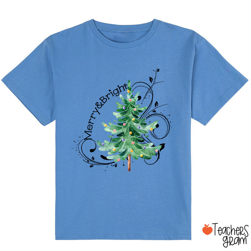 Merry And Bright Christmas Class T-Shirt