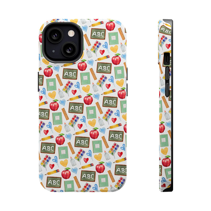 ABC Pencil Apple Teacher Case