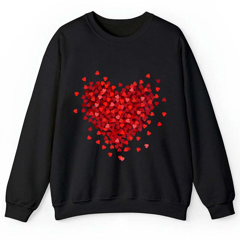 Let Love Fill Your Heart Teacher Sweatshirt
