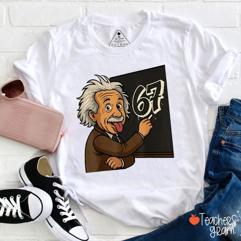 Funny Six Seven Meme Science Humor Teacher T-Shirt