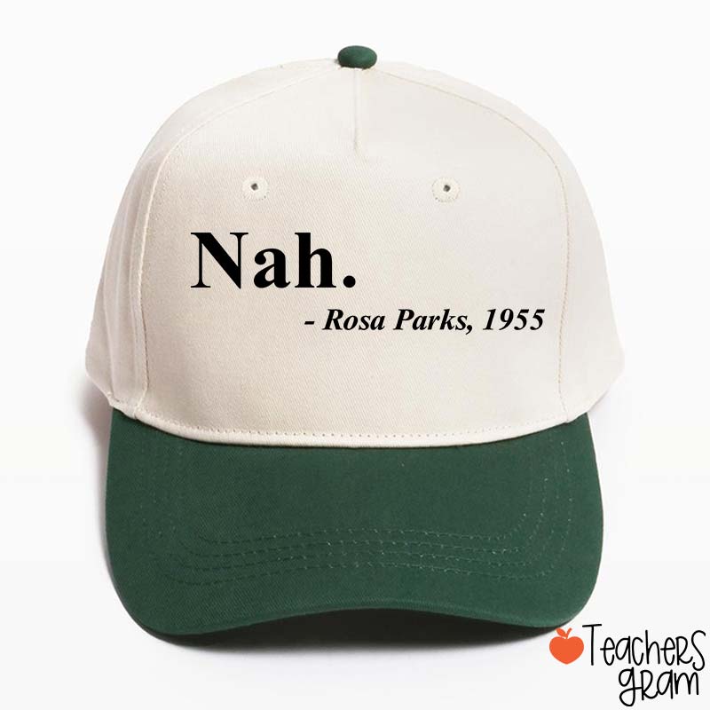Nah Black History Teacher Baseball Cap