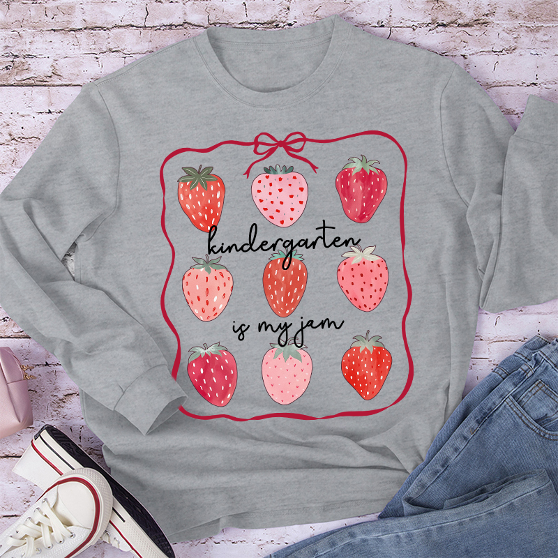 Personalized Grade You Are My Jam Teacher Long Sleeve T-Shirt