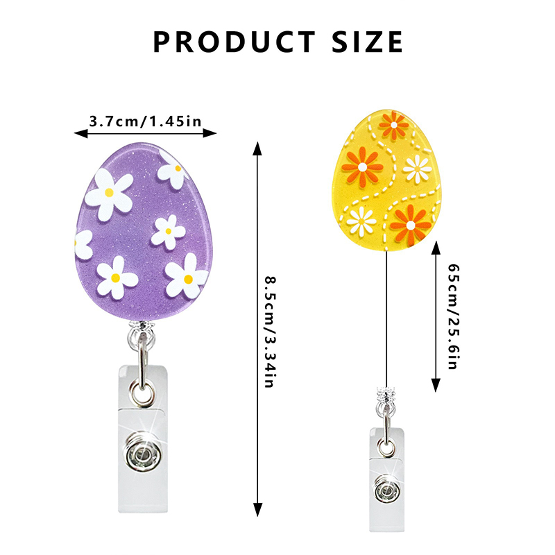 Easter Egg Teacher Badge Reel
