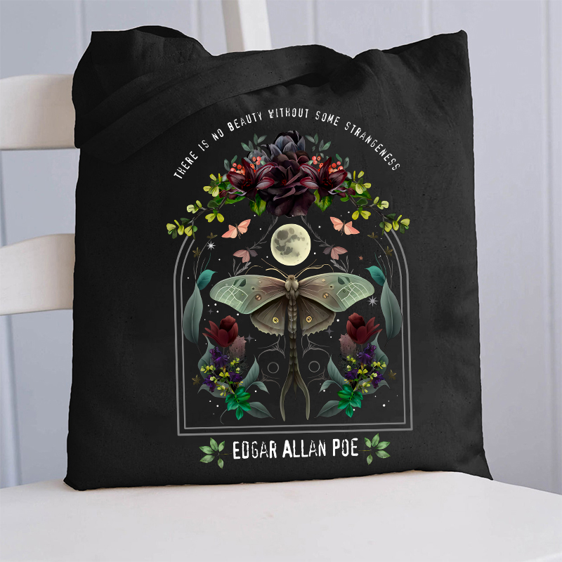 There Is No Beauty Without Some Strangeness Teacher Tote Bag