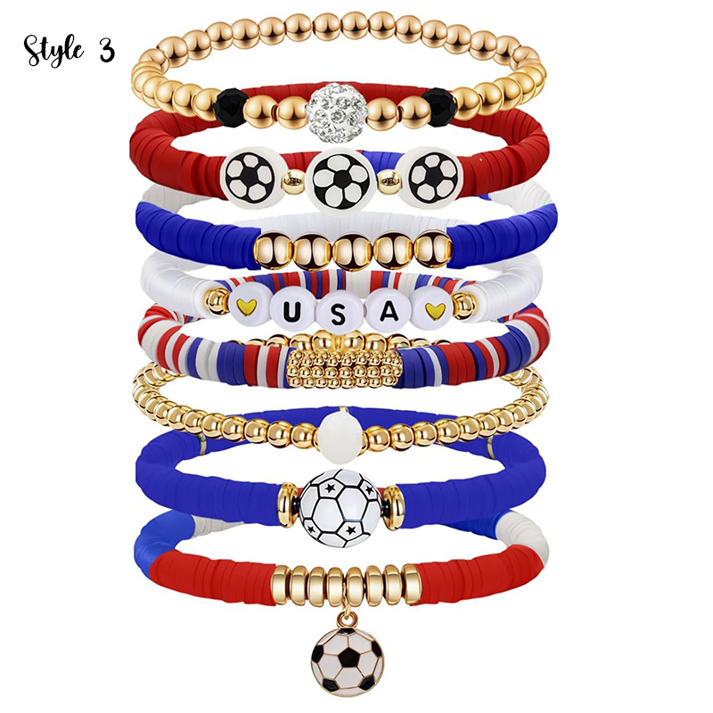 Soccer Lover Teacher Metal Bracelet