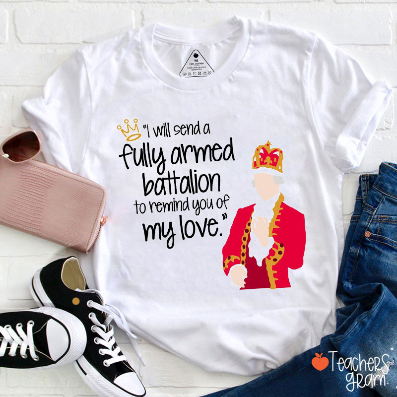 Hamilton Quote Teacher T-Shirt