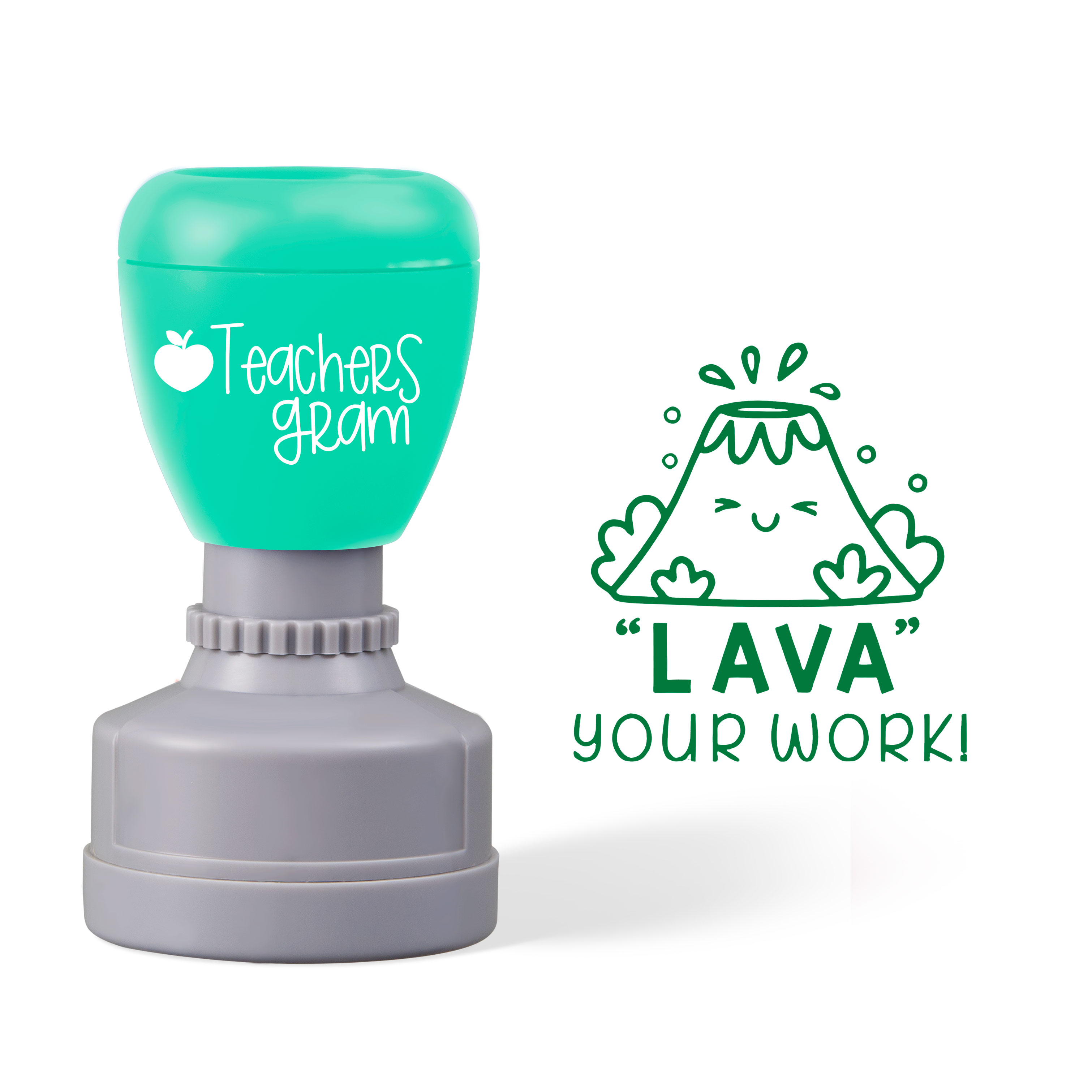 Lava Your Work Teacher Stamp