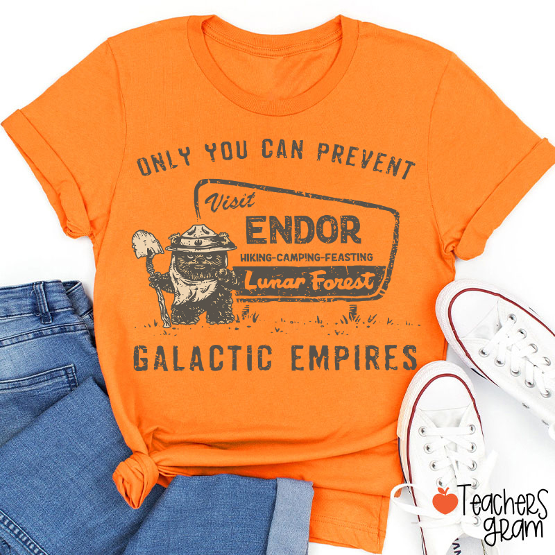 Only You Can Prevent Galactic Empires Teacher T-Shirt
