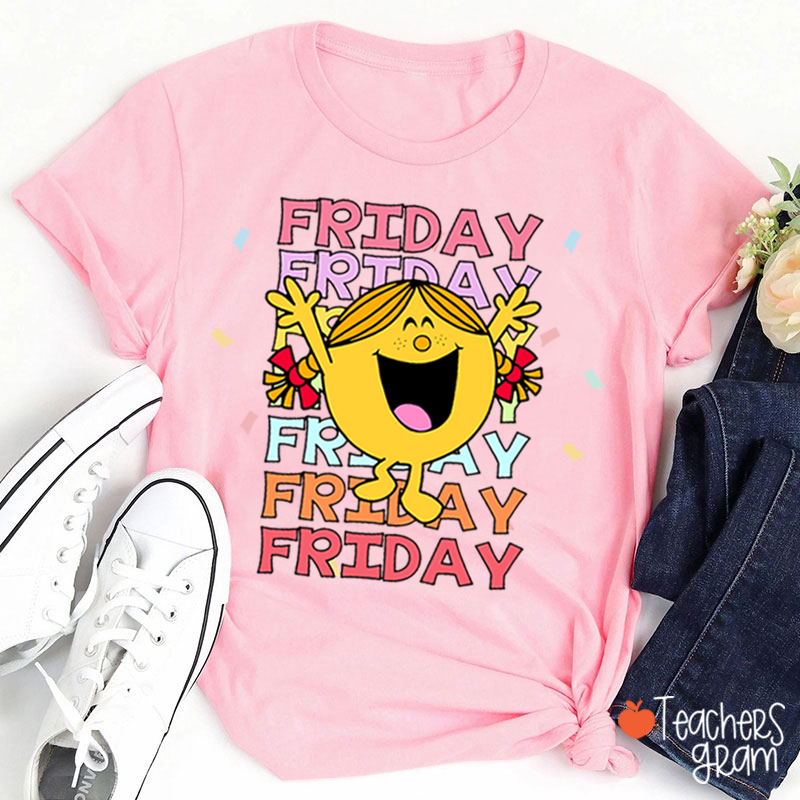 Friday It's Friyay Teacher T-Shirt