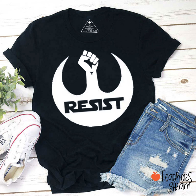 Resist Social Justice Teacher T-Shirt