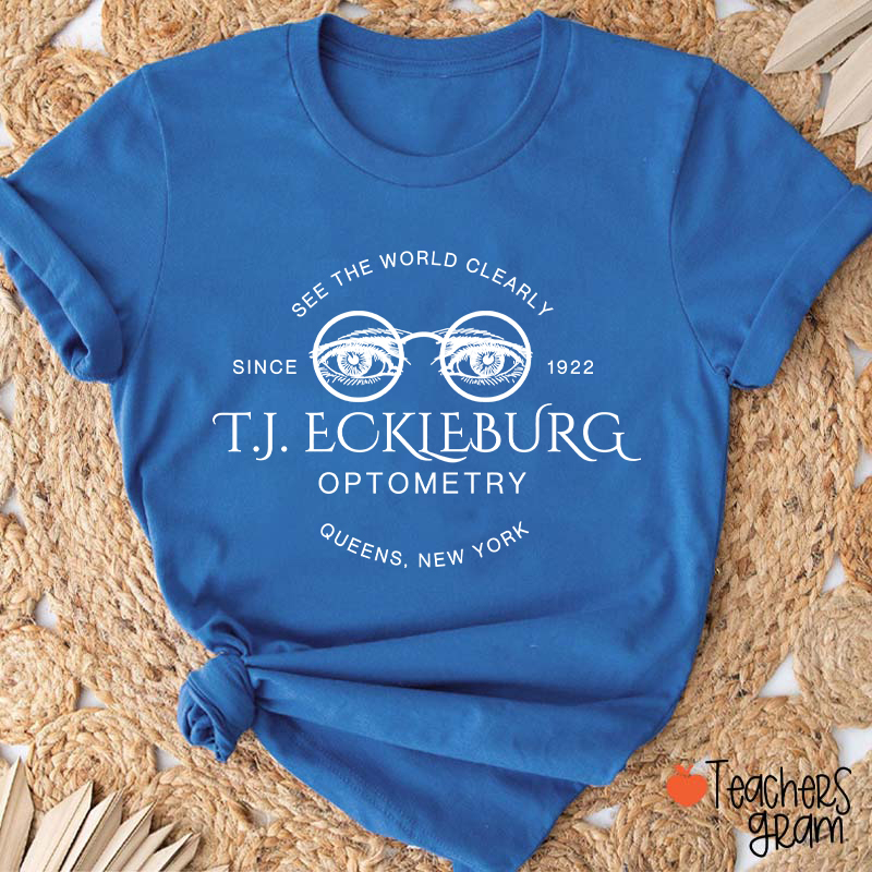 See The World Clearly Teacher T-Shirt