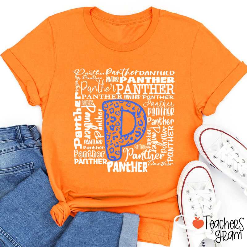 Personalized School Mascot Game Day Teacher T-Shirt