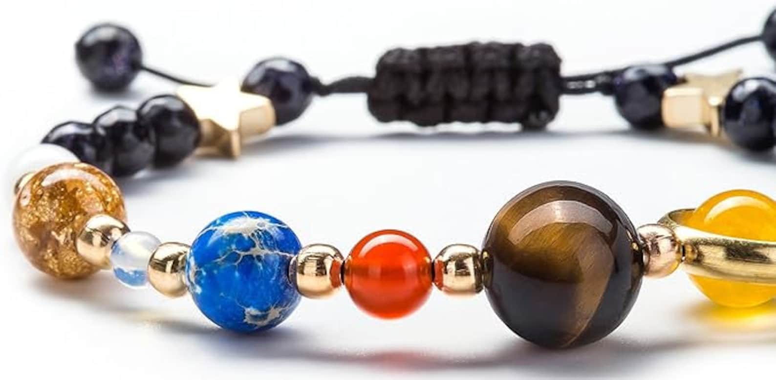 Handmade Solar System Bracelet