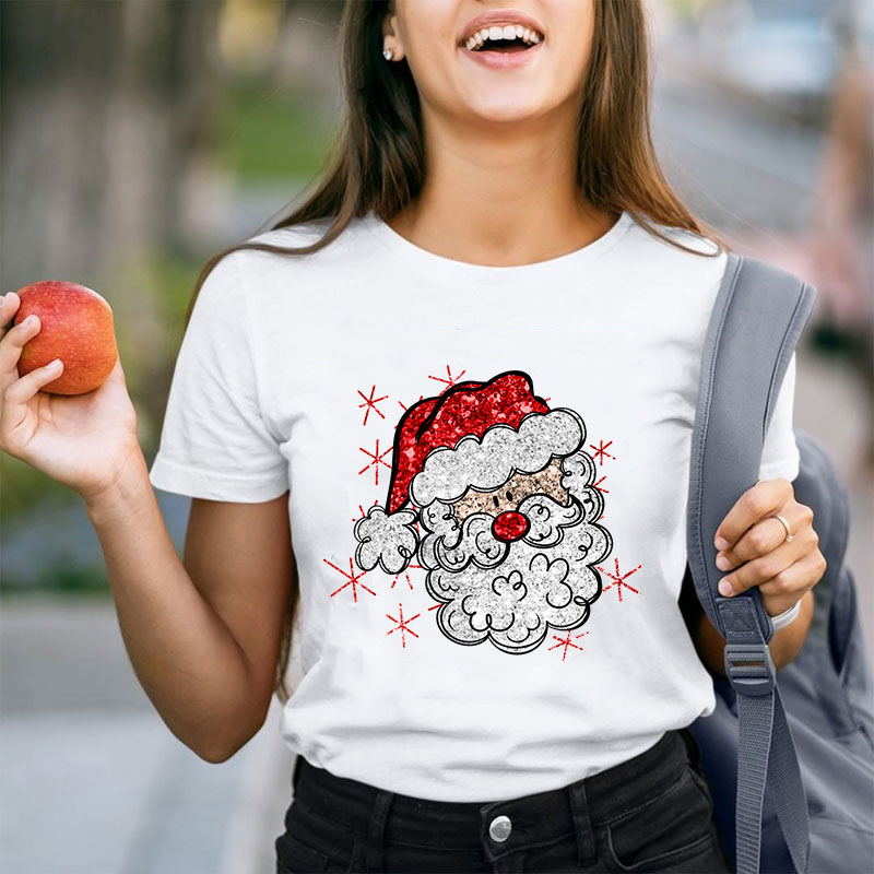 Cute Hands Christmas Tree Teacher T-Shirt