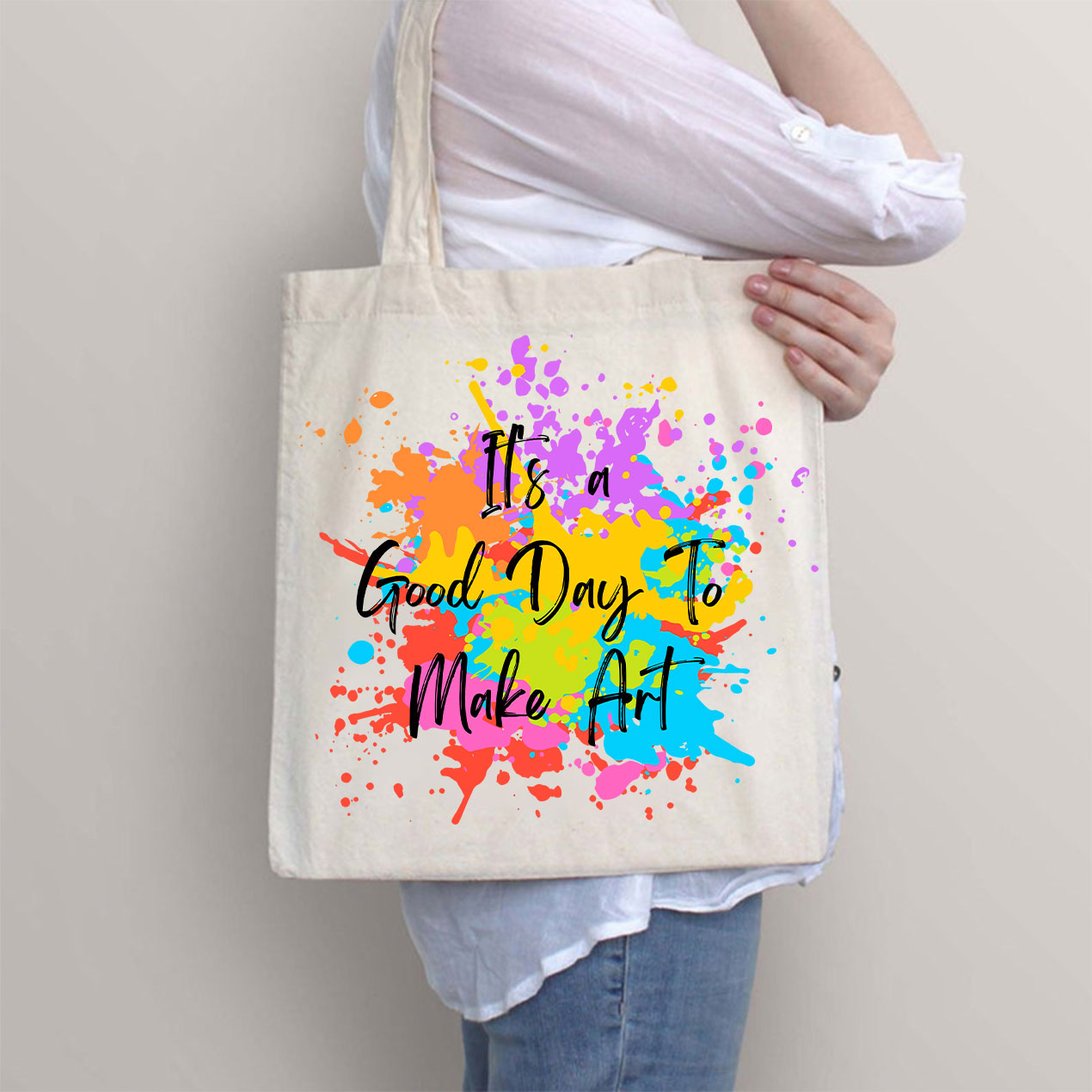 It's A Good Day To Make Art Teacher Tote Bag