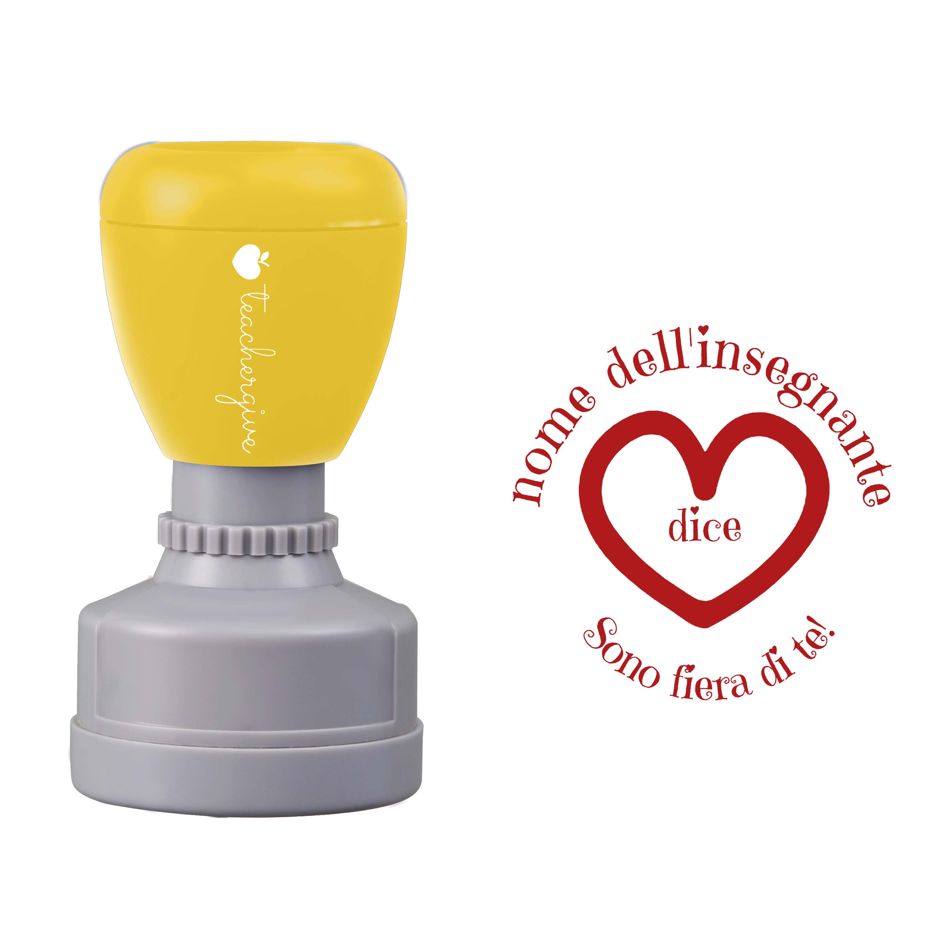 Sono fiera di te Teacher Stamp